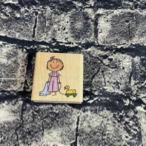 Me&MyBIGideas Jenna Rubber Stamp Creative Beginnings Kid Blanket